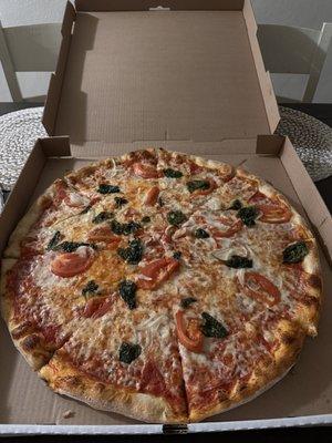 20" Veggie Pizza