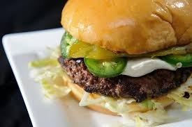 Jalapeno popper burger