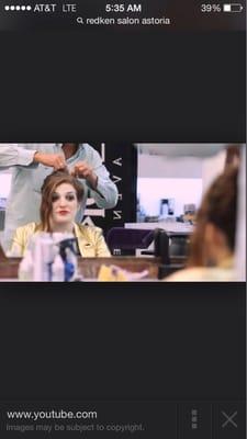 YouTube series... Salon Snippets styled an filmed @redkensaloon