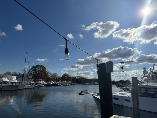 Marina from the patio