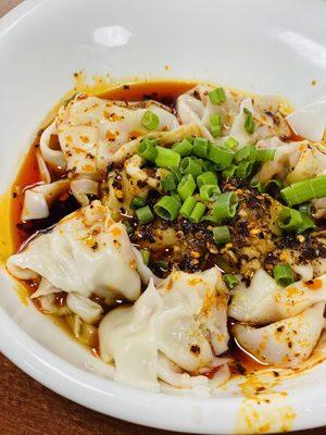 Szechuan wontons