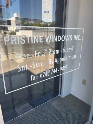 Pristine Windows