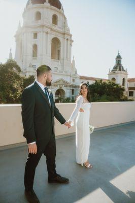 day of my wedding, dress was beautifully alterated by simona no longer see through