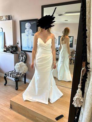 Photo from my first fitting