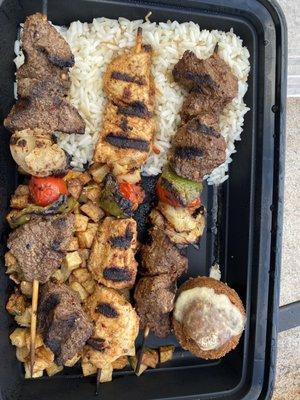 Combo Kabob Plate