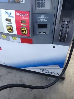 Gas pump partial