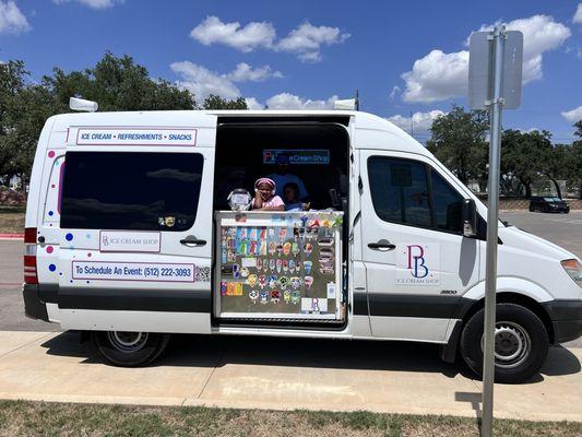 Ice cream Truck & Menu