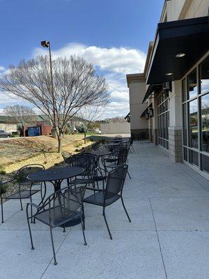 Outdoor seating