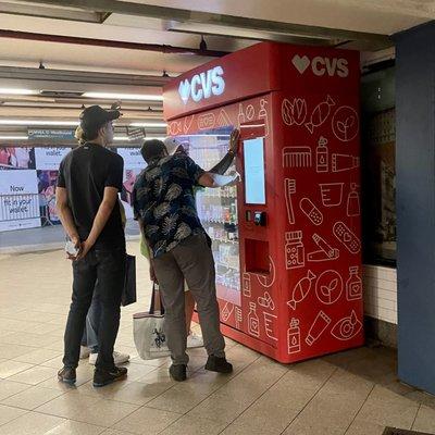 CVS vending machine for tourists!