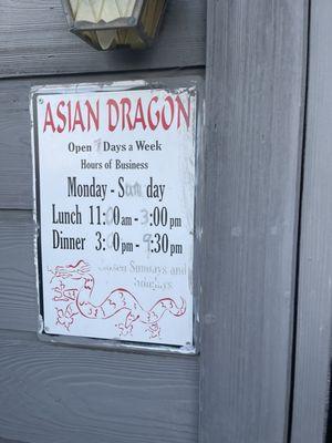 Asian Dragon Chinese Restaurant