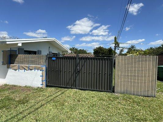 Our client said they had the ugliest fence in the neighborhood. So we change that!