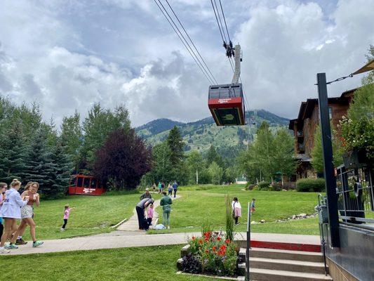 The Aerial Tram!