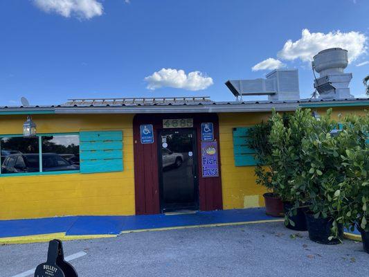 While looking the same the water was up to the ceiling. Almost a year and Fish House is back!