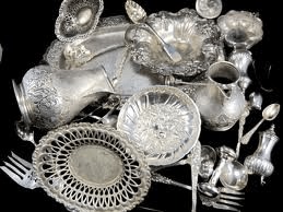 We buy silver flatware and hollowware