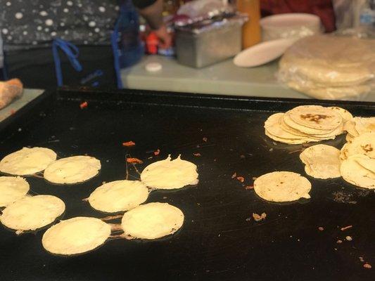 tortillas recien hechas