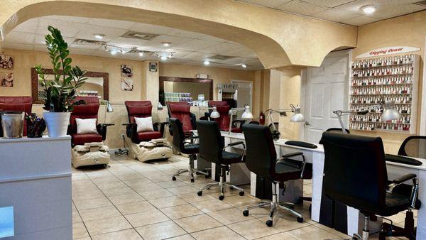 Salon area