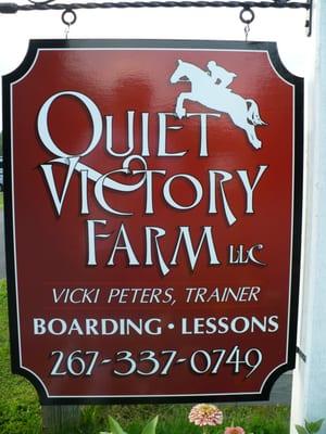 Welcome to Quiet Victory Farm! A hidden gem!