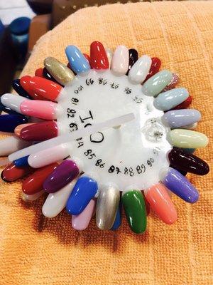 OPI gel colors!