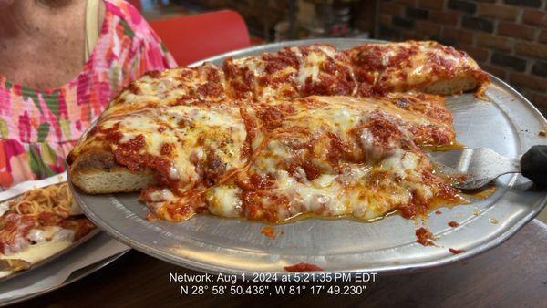 Cilicia pizza and cannolis