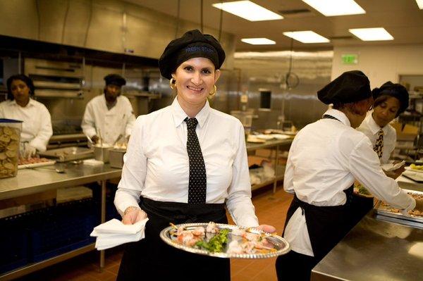 The culinary team at The Key Room are always ready to serve you with a smile.