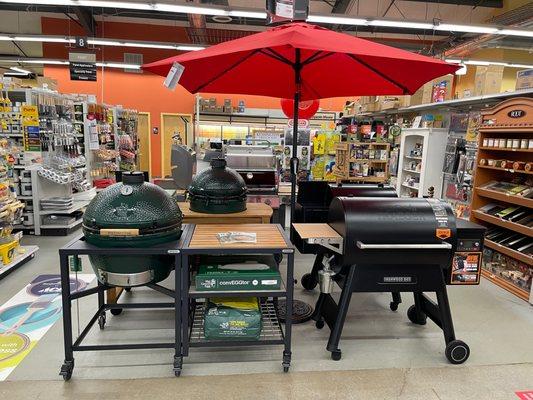 Get grilling with Big Green Egg!  Free assembly and delivery within our store's delivery area for Ace Rewards customers.