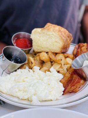 Farmhouse breakfast plate