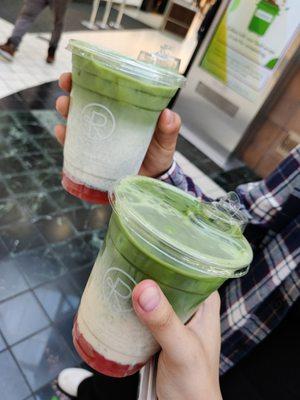 the strawberry matcha is such a gd hit! absolutely a must-try if you so much as enjoy fruity, creamy drinks.