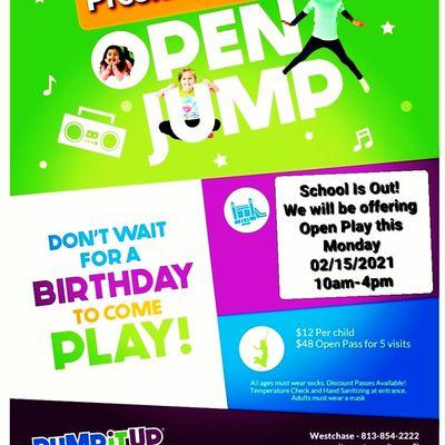 Join us as we celebrate President's Day at Pump It Up Westchase! Too much fun is what we offer!!!