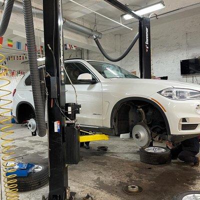 Front and Rear Rotors and Brake Pads installation.
Beautiful car!!!