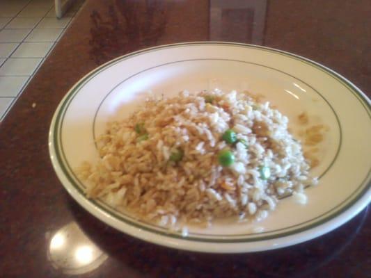 For fresh hot fried rice, Amy's in Sonoma is the place. And, at $2.99 it is a meal deal.