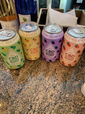 CBD sparkling water