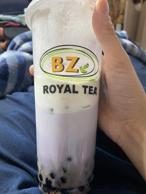 Milk Taro Bubble Tea