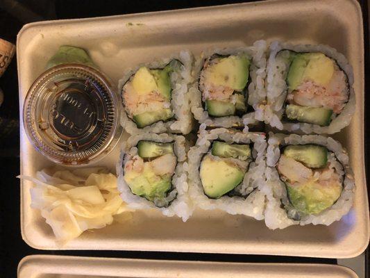 Real Crab California Roll