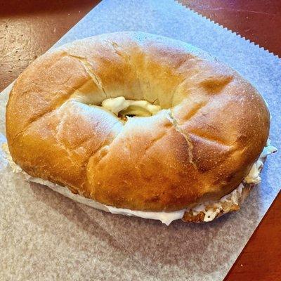 Bagel with Cream Cheese or Butter