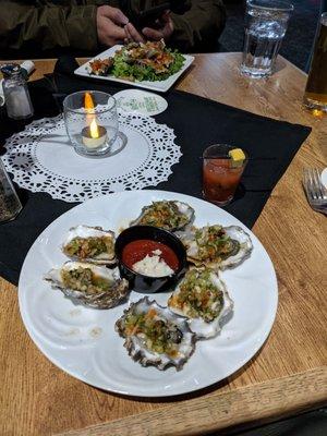 Oysters Malibu