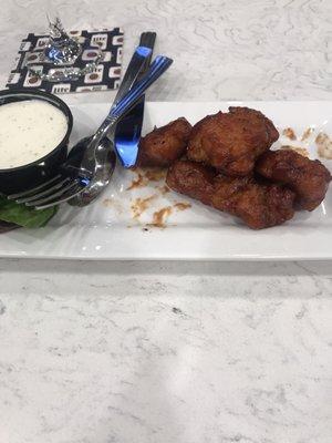 end zone wings (boneless wings)