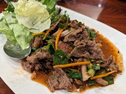 Beef salad