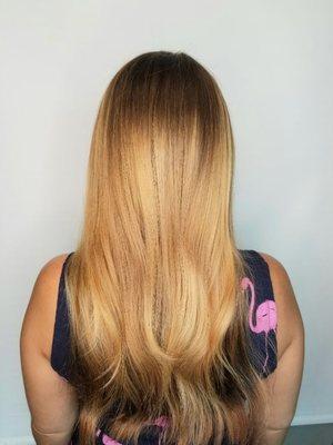 Seamless balayage