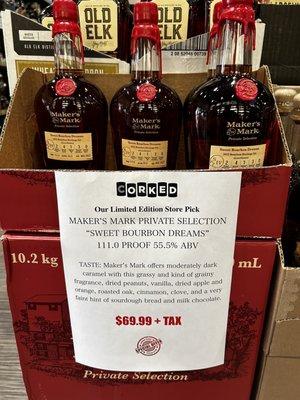 Makers Mark Private Selection