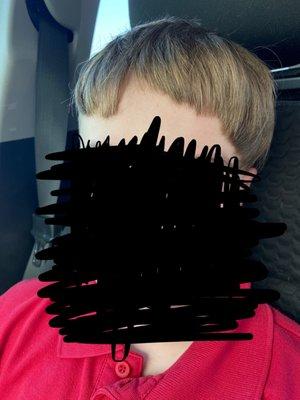 This person should not be allowed to cut hair.