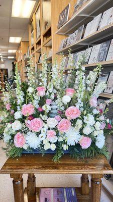 Wedding gift table centerpiece!