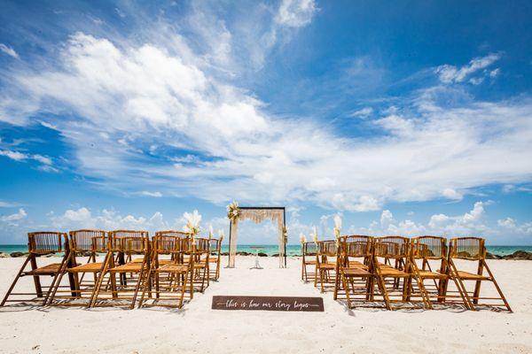 Boho Beach Wedding on Miami Beach