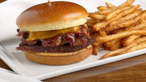 Smoked Brisket Sandwich!