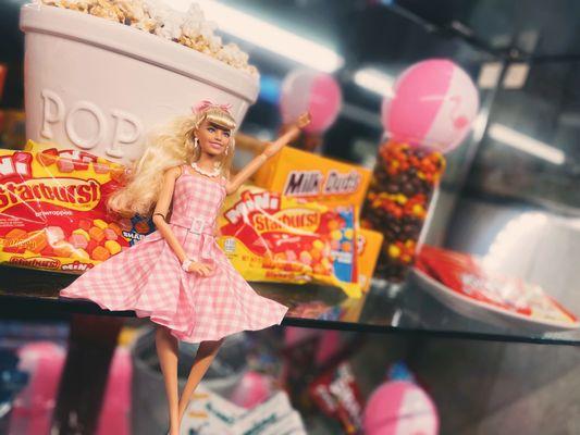 Barbie, Candy and Popcorn