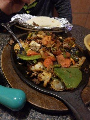 Texas fajitas