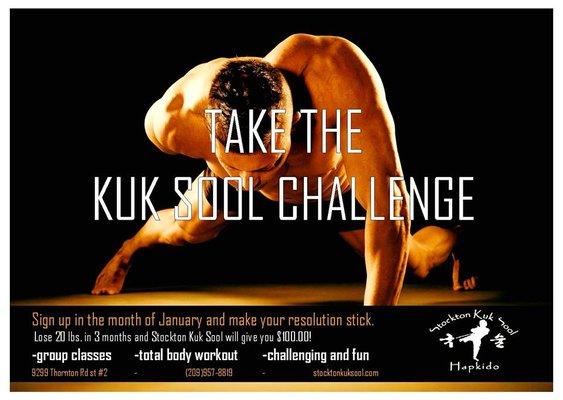 Take the Kuk Sool Challenge - January 2017