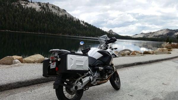 Lake Tenaya, on the Tioga Pass over the Sierra Nevadas just north of Yosemite