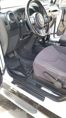 Platinum Package interior cleaning