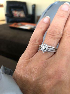 Wedding ring missing diamond (no call back about my warranty)