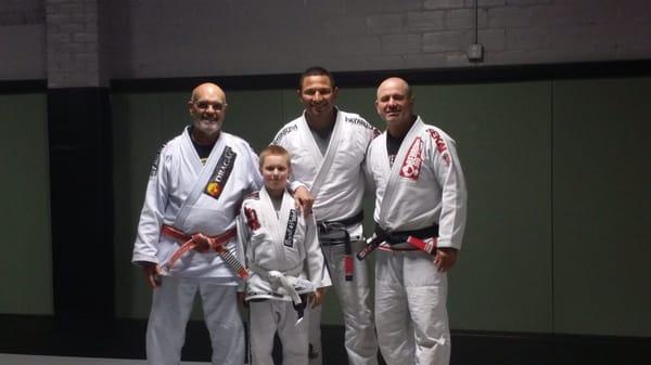 My oldest Gson with Grandmasters Flávio Behrings,Tom Theofanopoulos & Mario